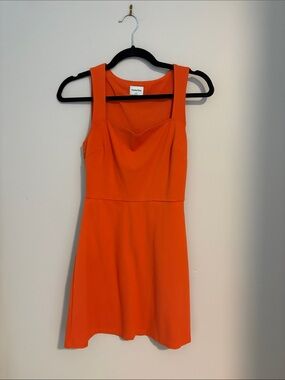 Sunday Best Orange Dress
